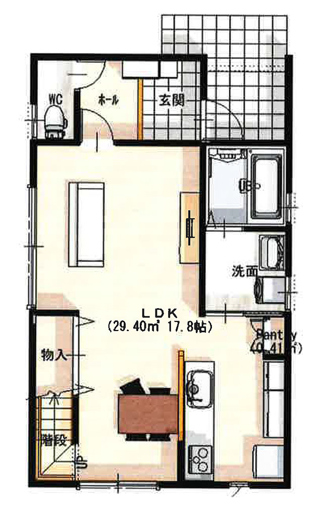 サンプルイメージ図面1F